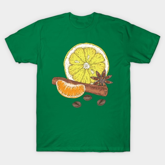 Lemons and Spices T-Shirt by deepfuze